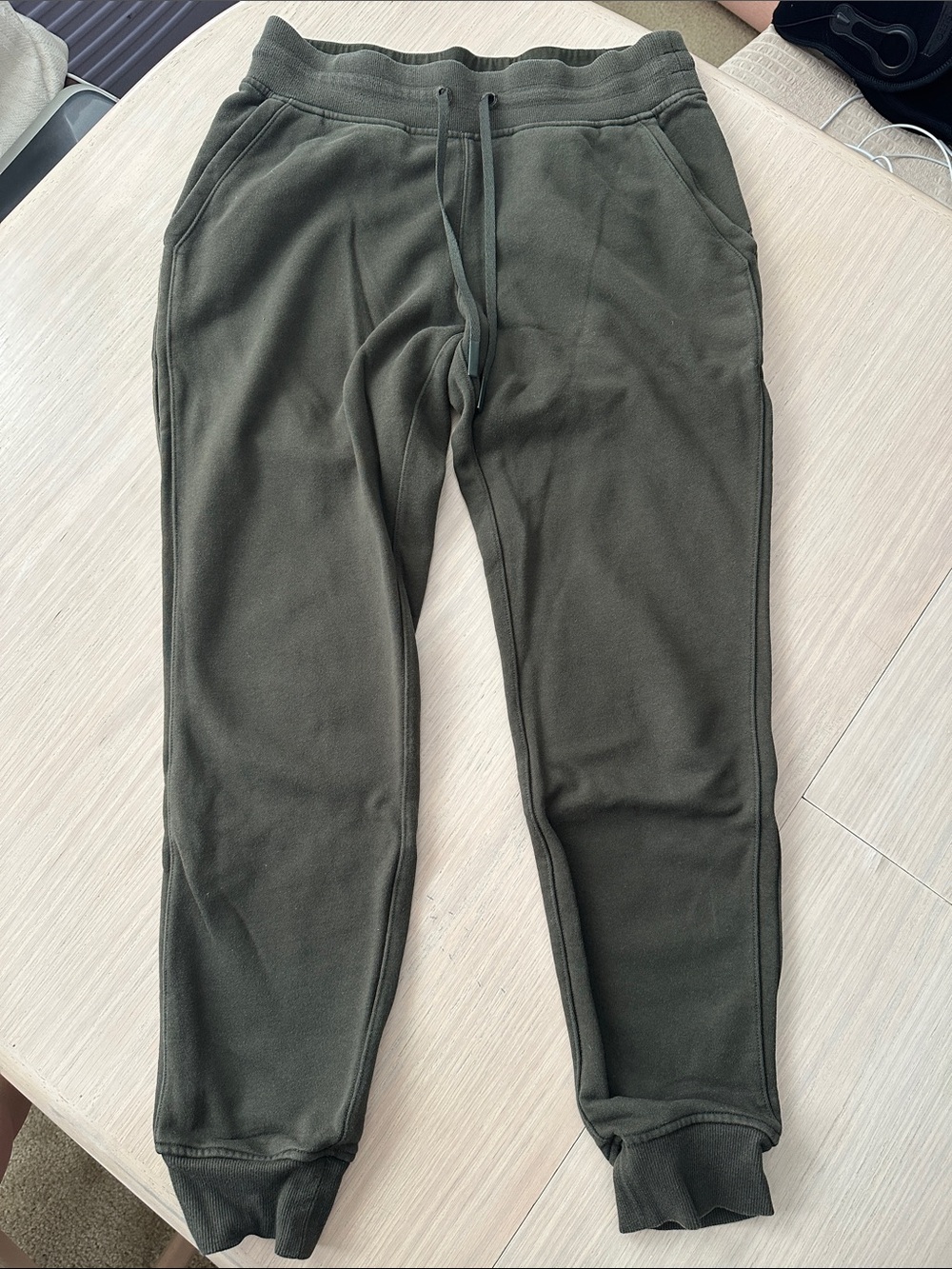 Lululemon City Sweater Joggers French Terry Drawstring Pants sz 6
